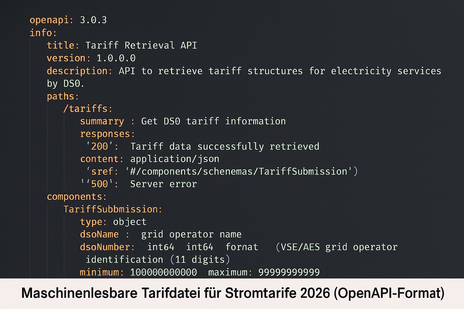 Einheitliche JSON‑Publikation für Netznutzung, Energie und Abgaben wird zur Vorgabe